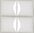 Ceramic Solid Colors 3/8" - White on Mesh Backing