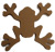 Venetian Glass Mosaic Tile 3/4" - Tree Frog Surface