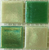Florentine Iridescent Glass Mosaic Tile 3/4" - Limelight