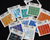 Opus Glass Mosaic Tile 5/8" - Designer Swatch Kit
