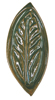 A. Cascarano Studio Ceramic Tile - Single Leaf 8